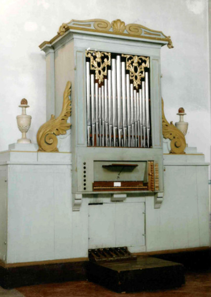 Foto dell’Organo nella Chiesa della SS. Trinità